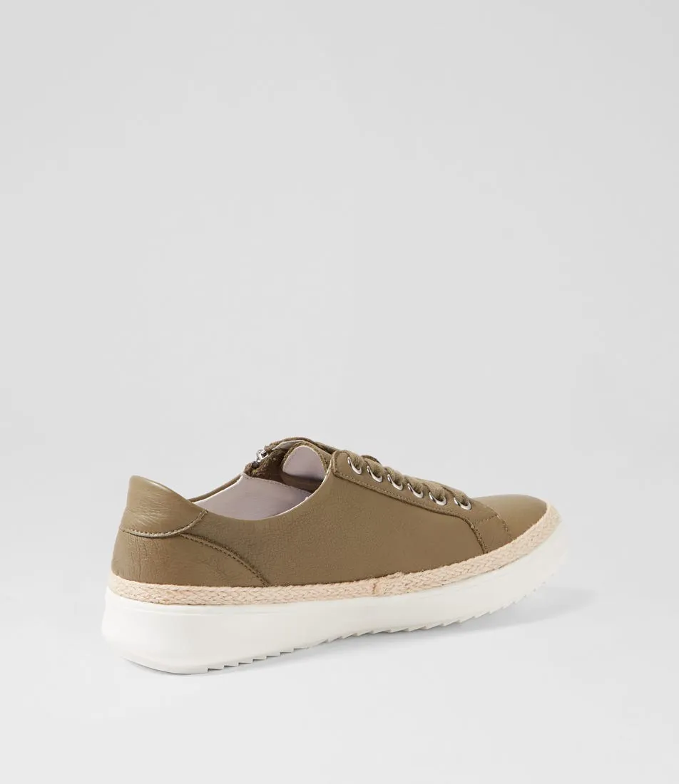 SUPERSOFT Zomo Khaki Natural Multi Sneakers