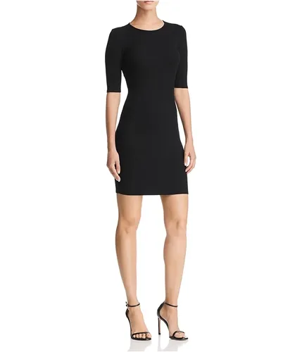 T By Alexander Wang Womens Cutout Sweater Dress