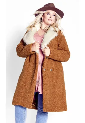 Teddy Faux Fur Jacket