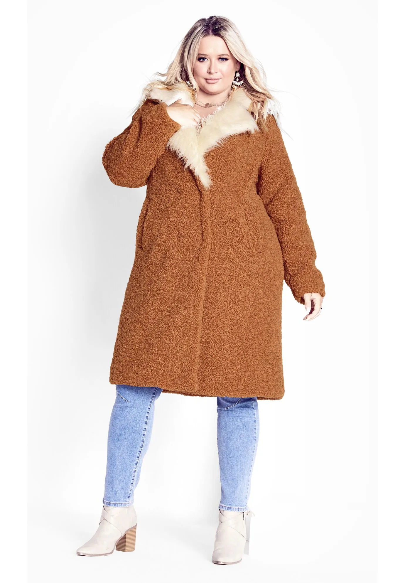 Teddy Faux Fur Jacket