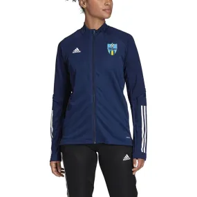 Tempo Women's Soccer Training Jacket 2020-22 | Dark Blue/Vista Grey