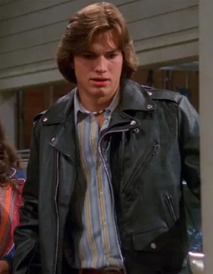 That 70s Show Ashton Kutcher Moto Jacket