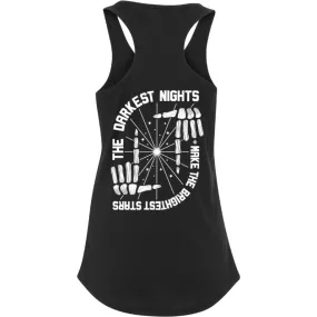 The Darkest Nights Women's Racerback Tank