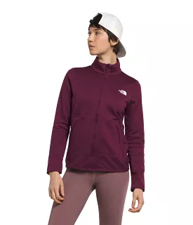 'The North Face' Women's Canyonlands Full Zip Jacket - Boysenberry Heather