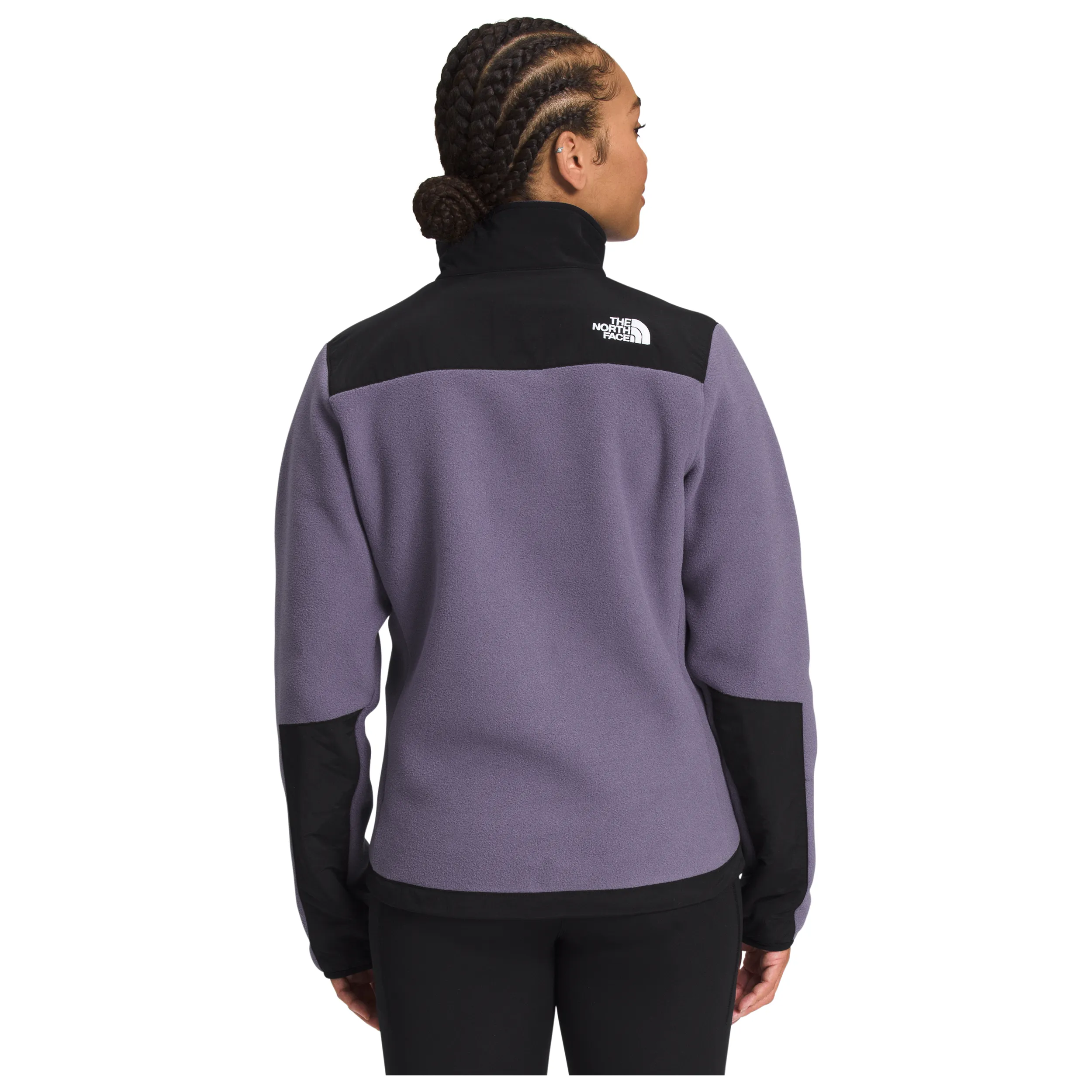 The North Face Women's Denali Jacket in Fawn Grey TNF Black