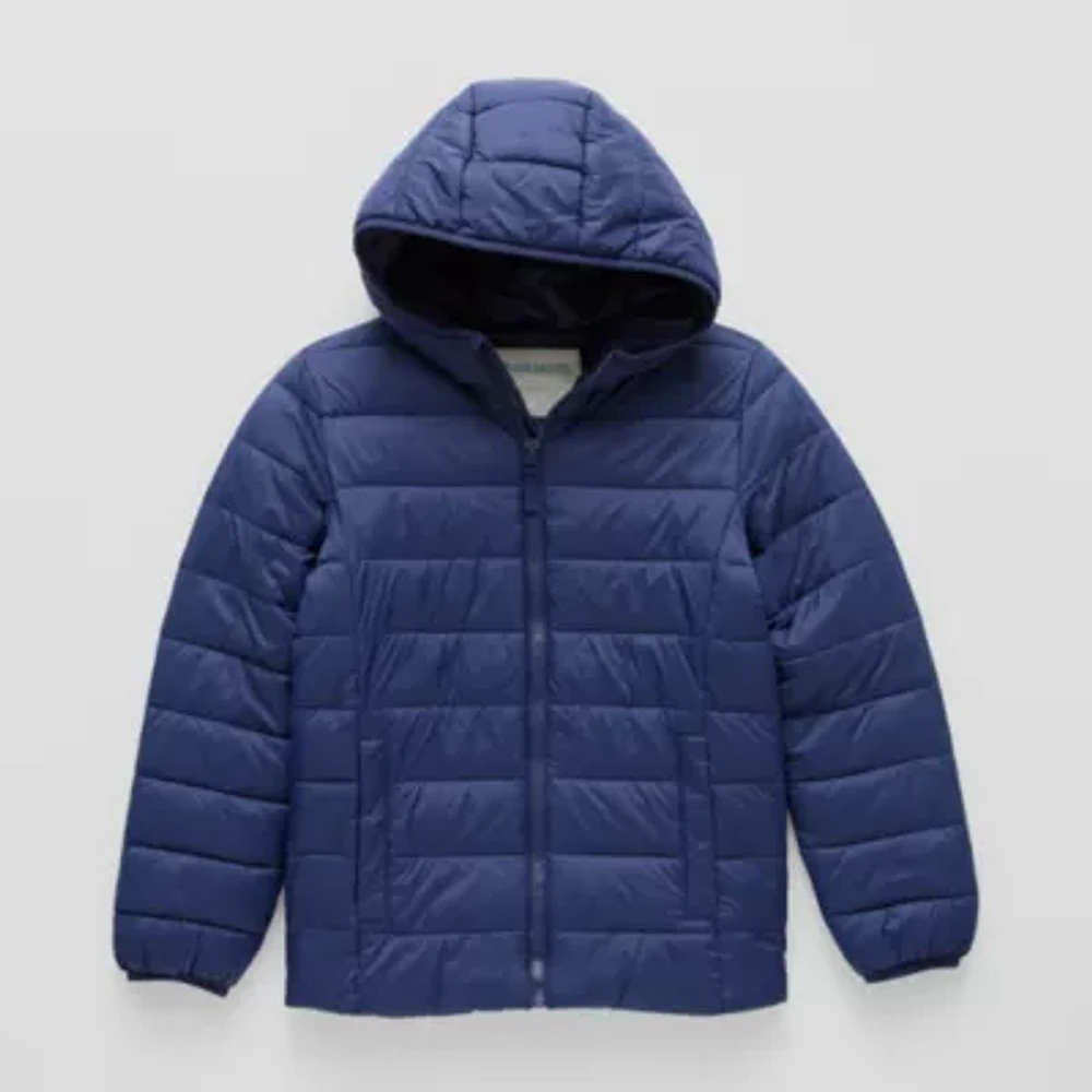 Thereabouts Little & Big Boys Midweight Packable Puffer Jacket