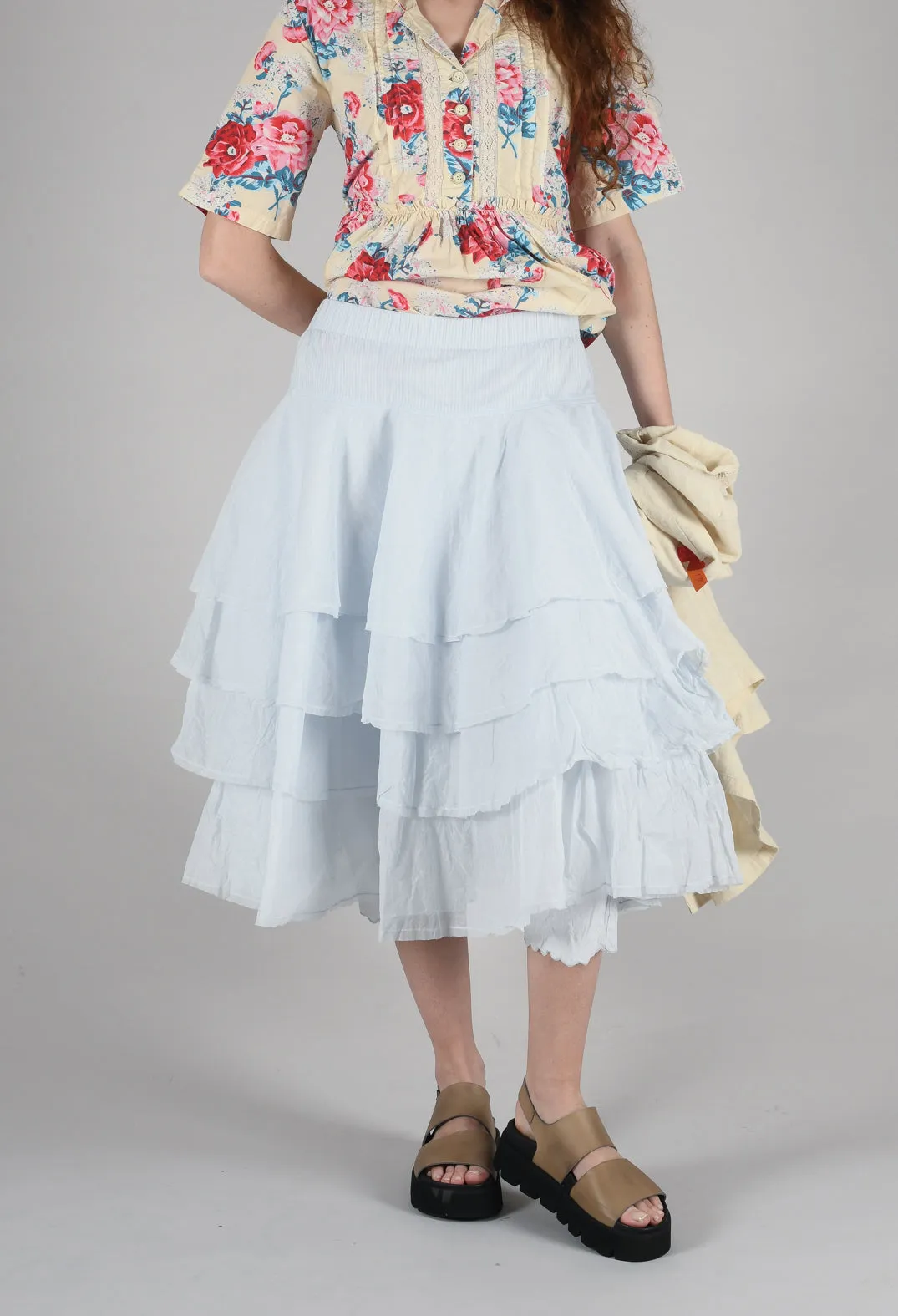 Tine Skirt in Ice Blue