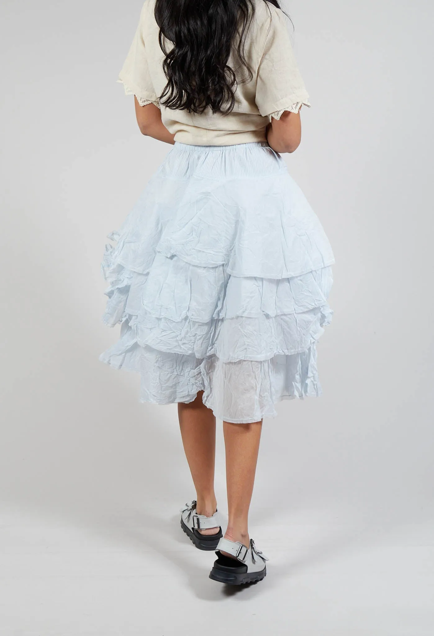 Tine Skirt in Ice Blue