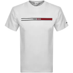 Tommy Jeans Essential Logo T Shirt White