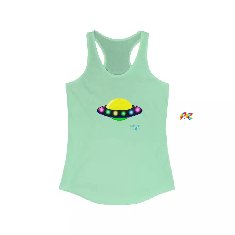 UFO Women's Yoga Racerback Tank