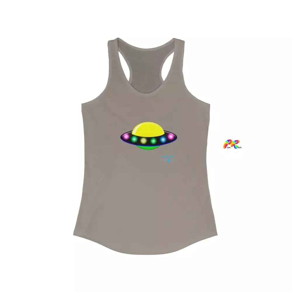 UFO Women's Yoga Racerback Tank