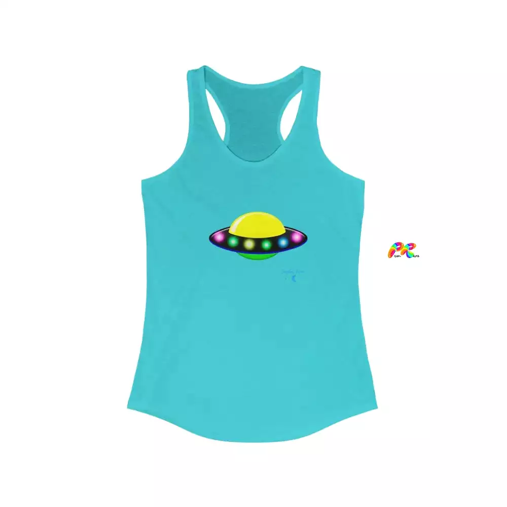 UFO Women's Yoga Racerback Tank