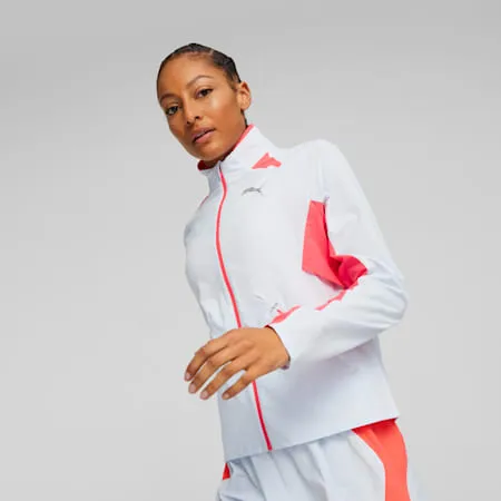 Ultraweave Women's Running Jacket | Icy Blue-Fire Orchid | PUMA Shop All Puma | PUMA 