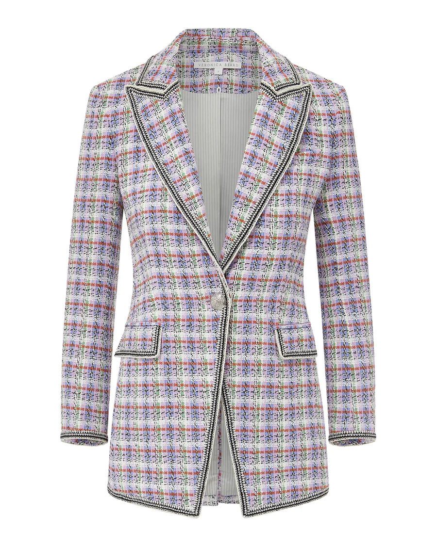 VERONICA BEARD Etney Tweed Dickey Jacket