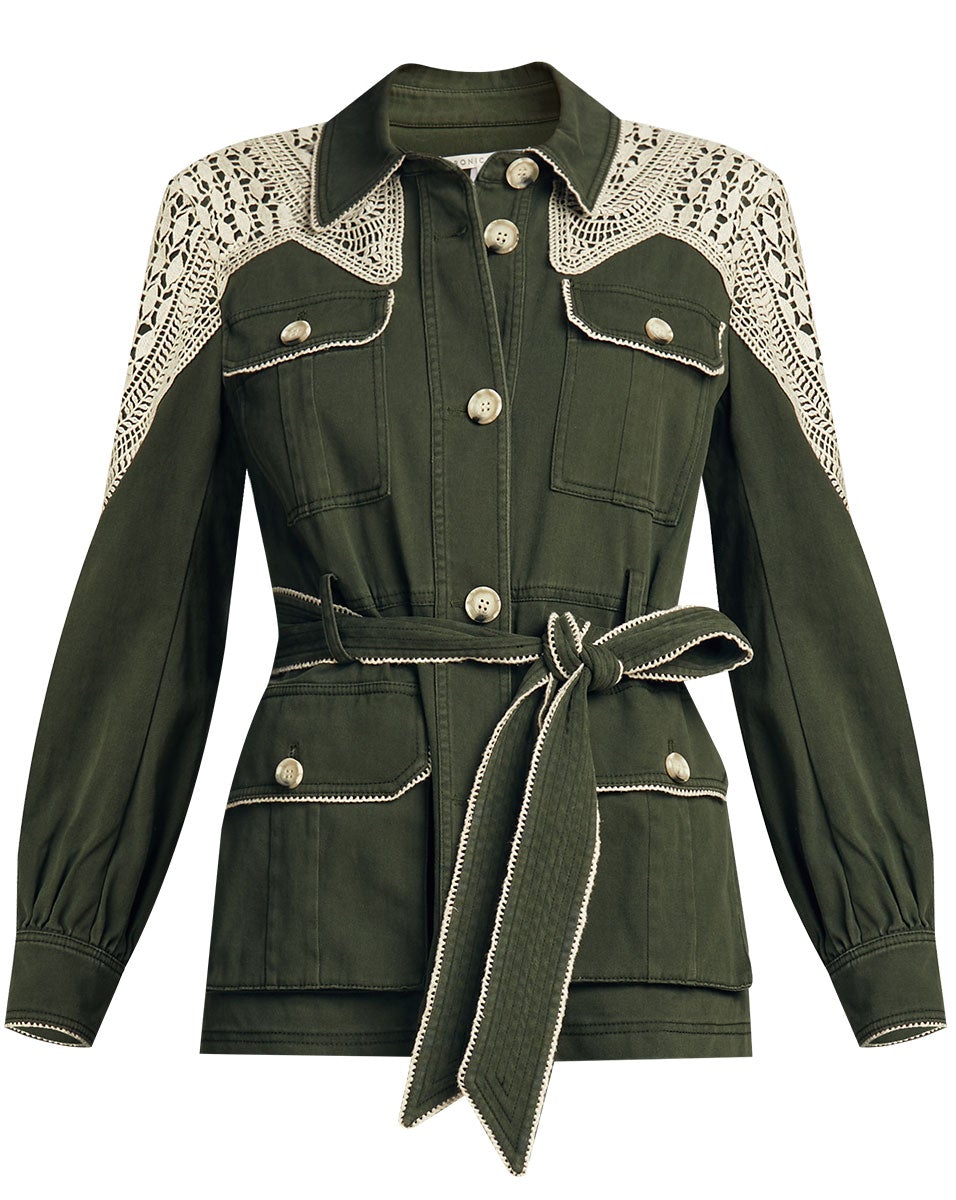 VERONICA BEARD Vanna Army Jacket