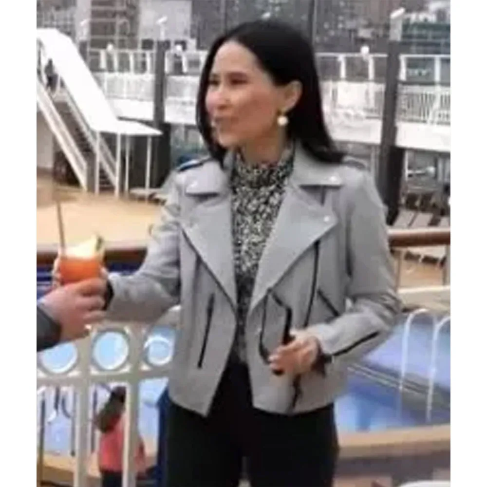 Vicky Nguyen The Today Show Leather Jacket