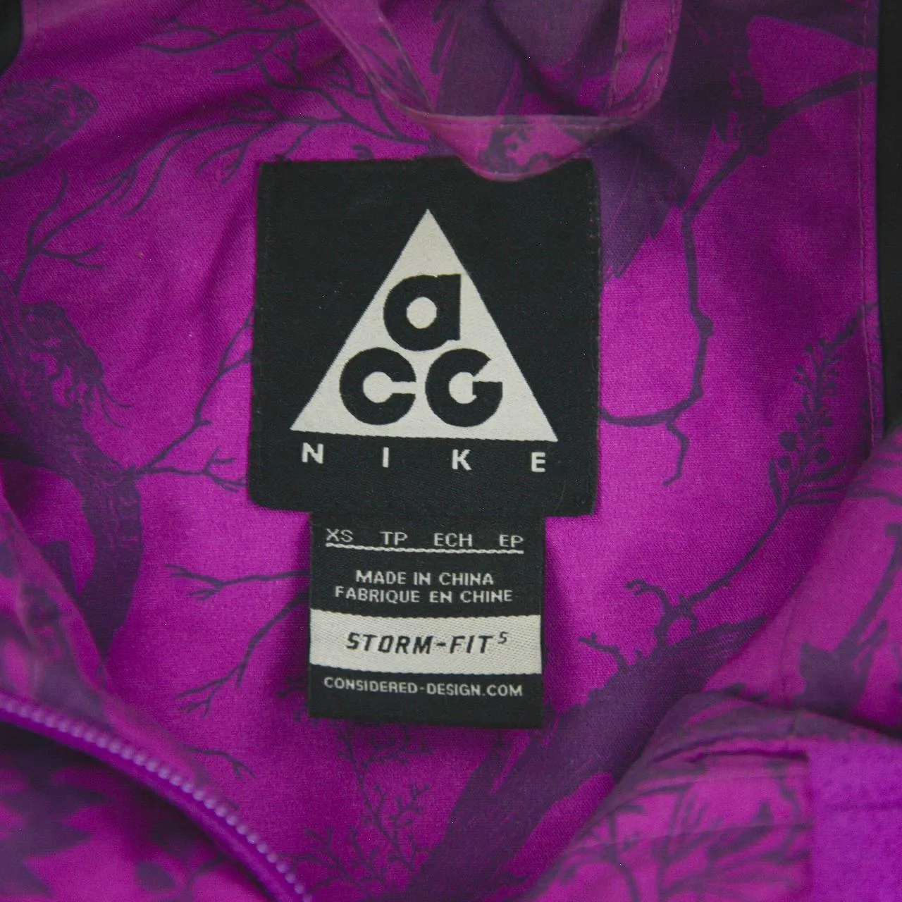 Vintage Nike ACG Pattern Ski Jacket Women's Size XS