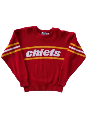 WESTSIDE STOREY VINTAGE | VINTAGE 90S CLIFF ENGLE CLASSIC CHIEFS KNIT SWEATER