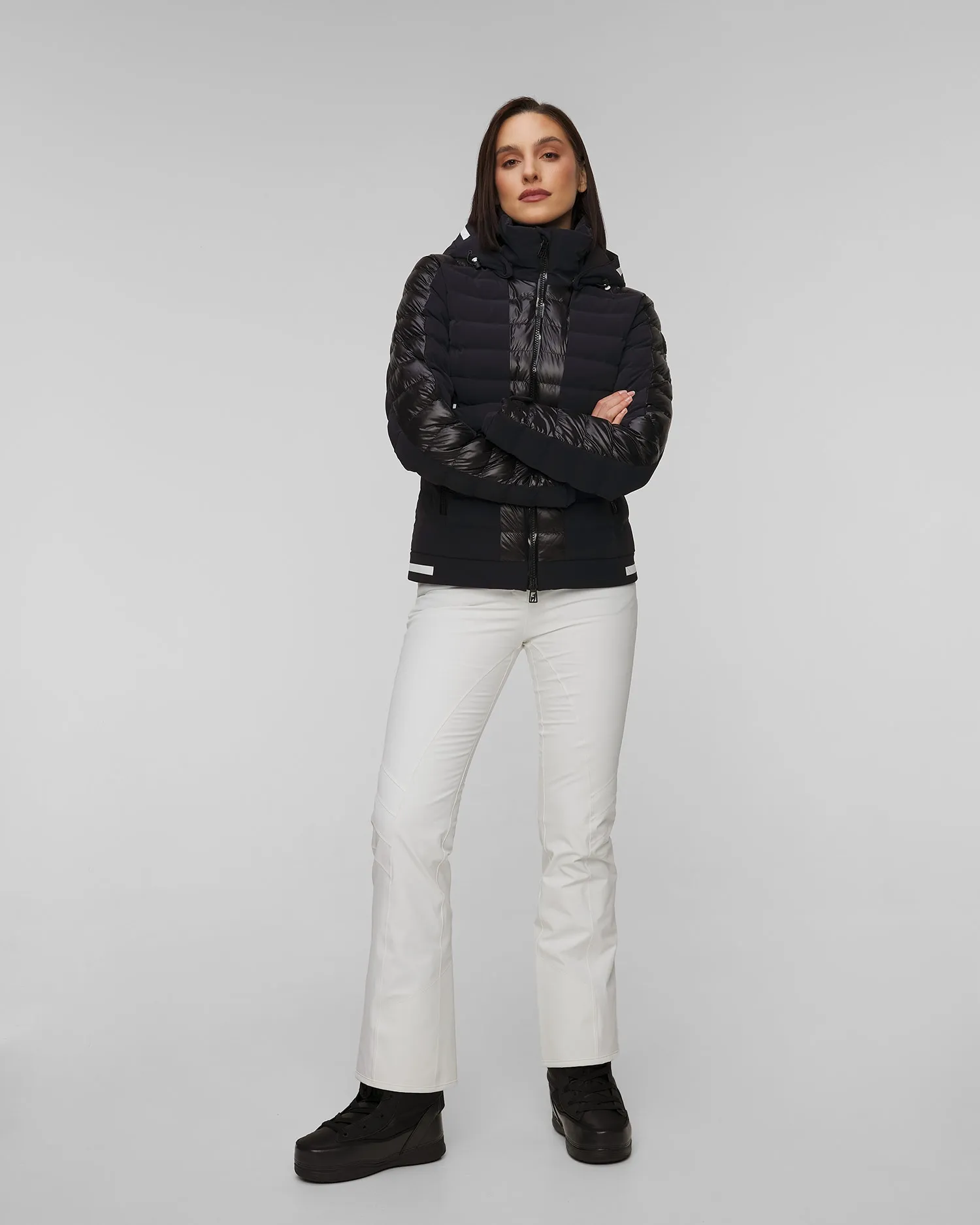 Women's black ski jacket Toni Sailer Norma 342121-100