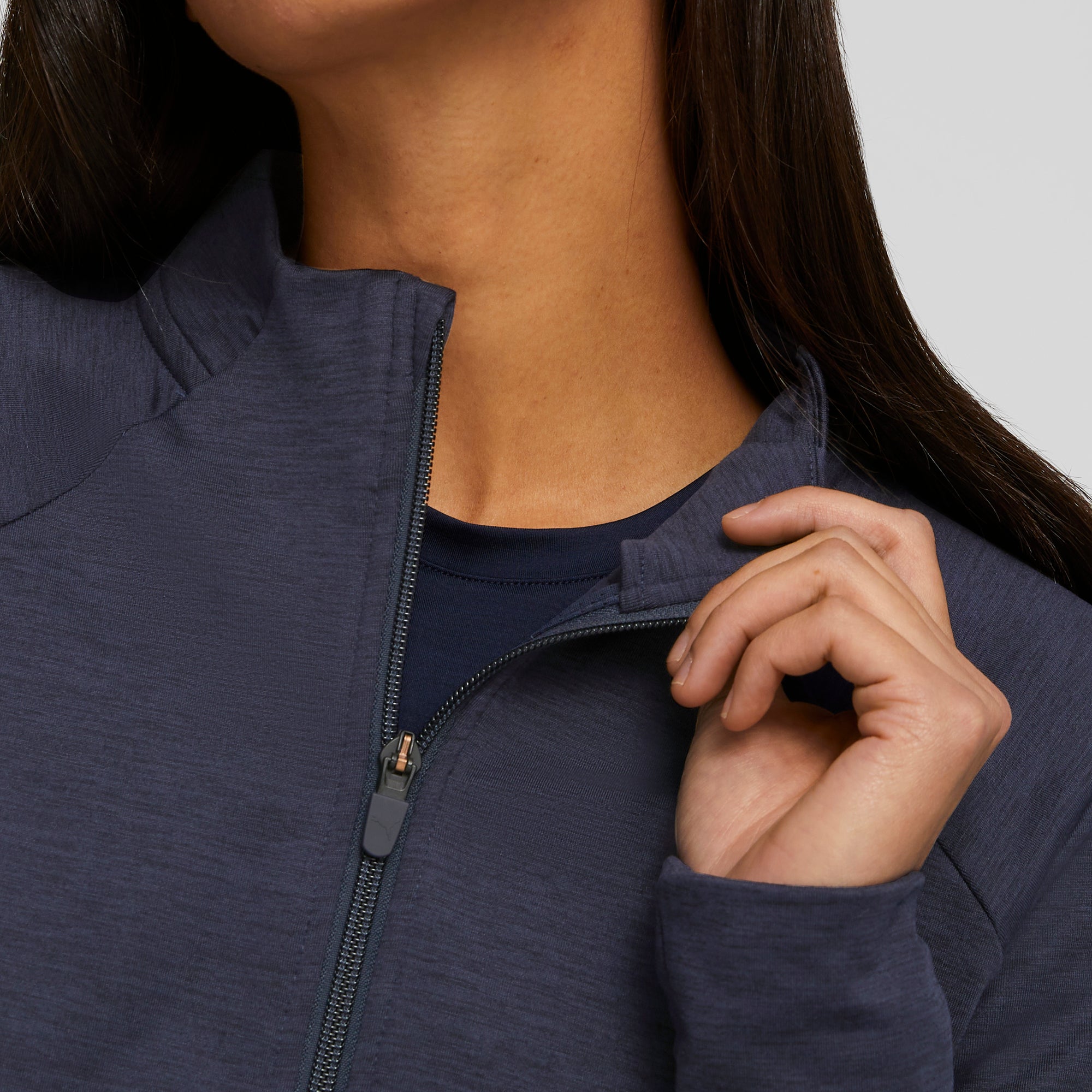 Women's CLOUDSPUN Heather Full Zip Golf Jacket