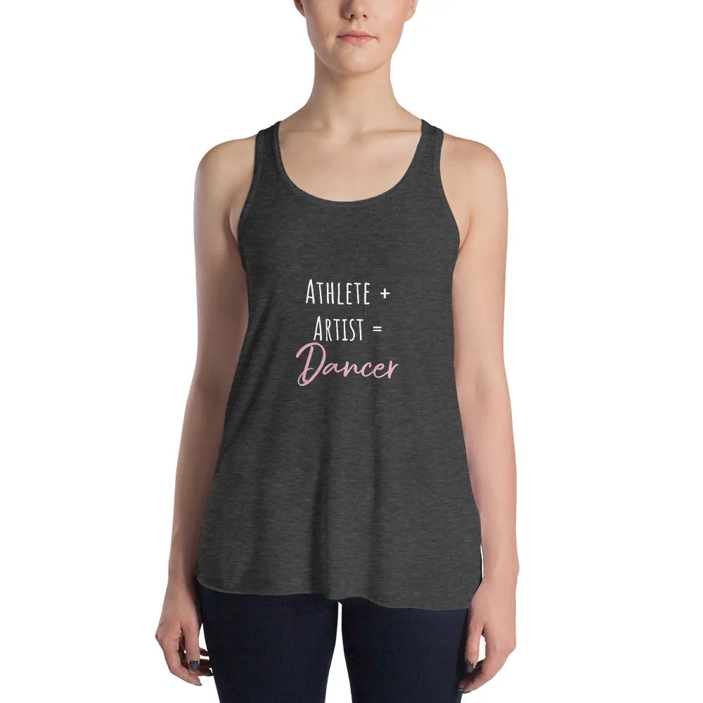 Women's Flowy Dance Racerback Tank