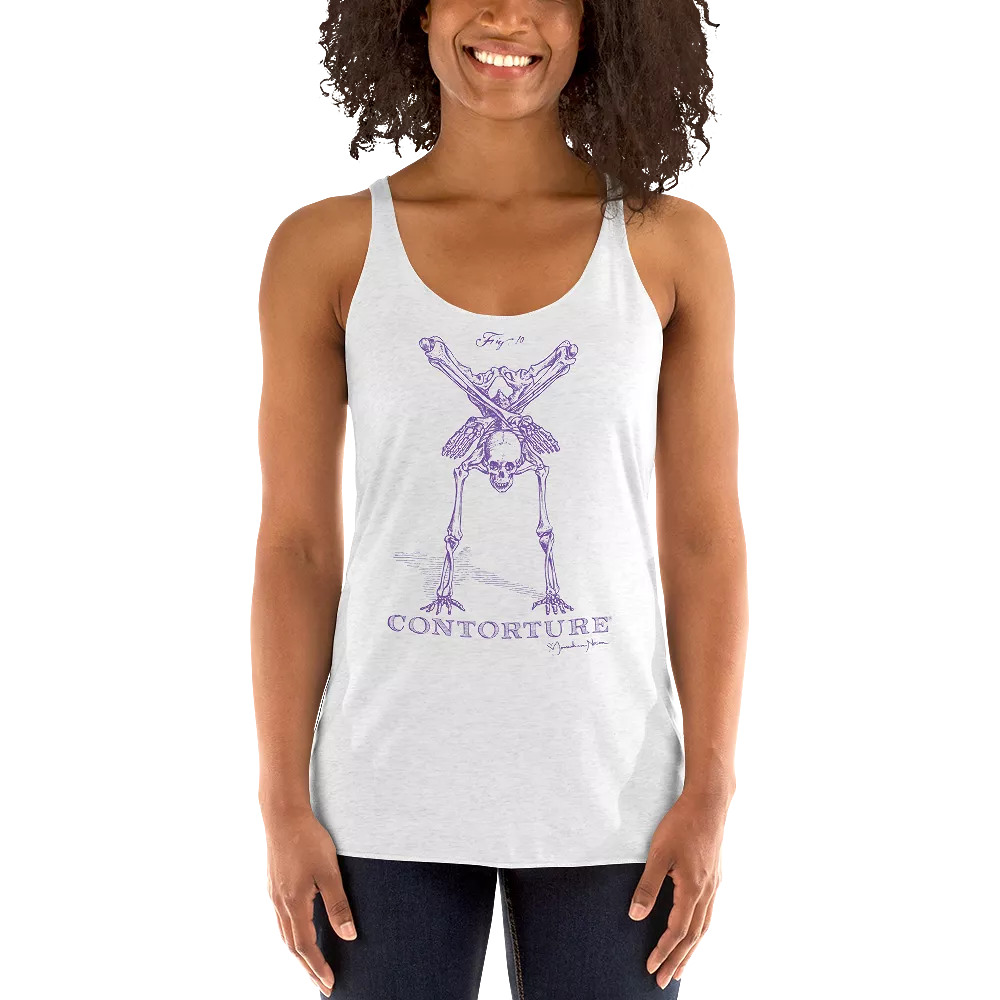 Women's Racerback Tank: BlackSabbathPurple