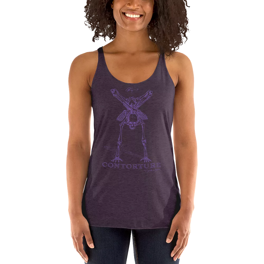 Women's Racerback Tank: BlackSabbathPurple