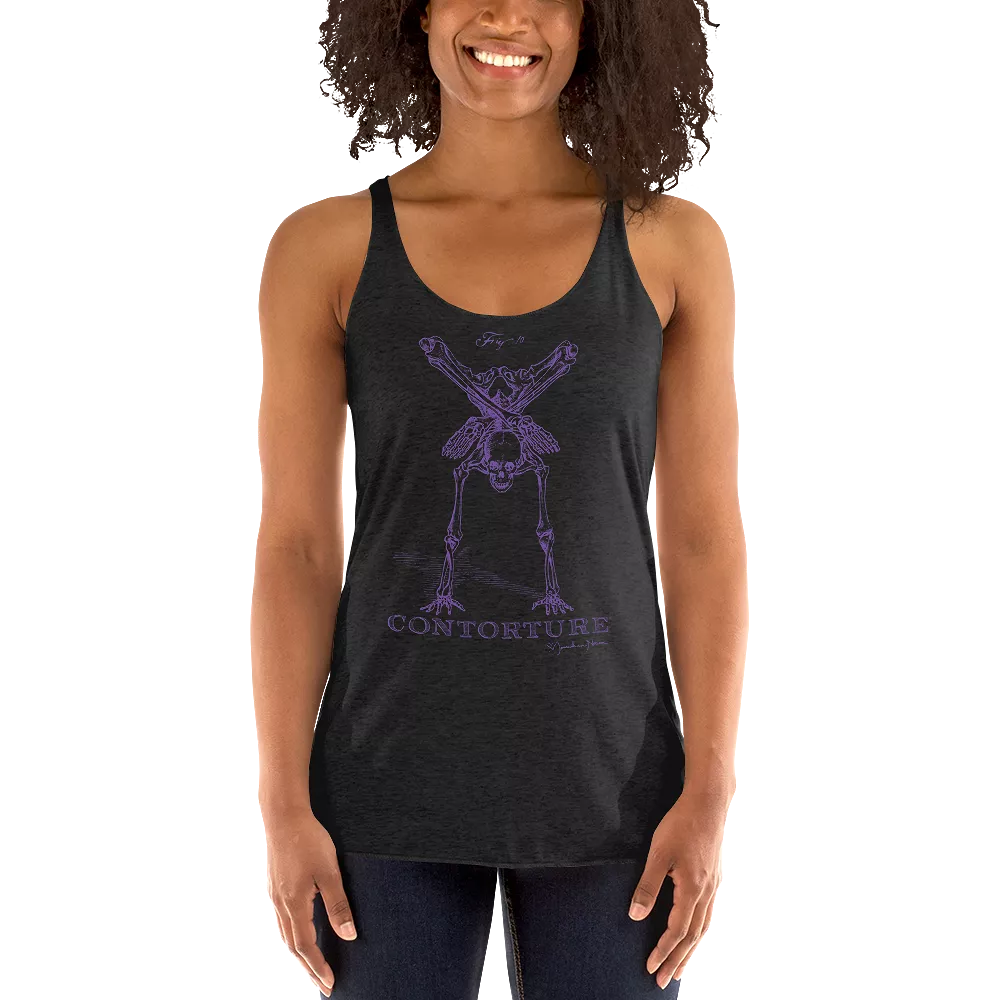 Women's Racerback Tank: BlackSabbathPurple