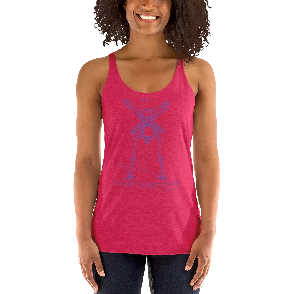 Women's Racerback Tank: BlackSabbathPurple