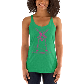 Women's Racerback Tank: Pinky