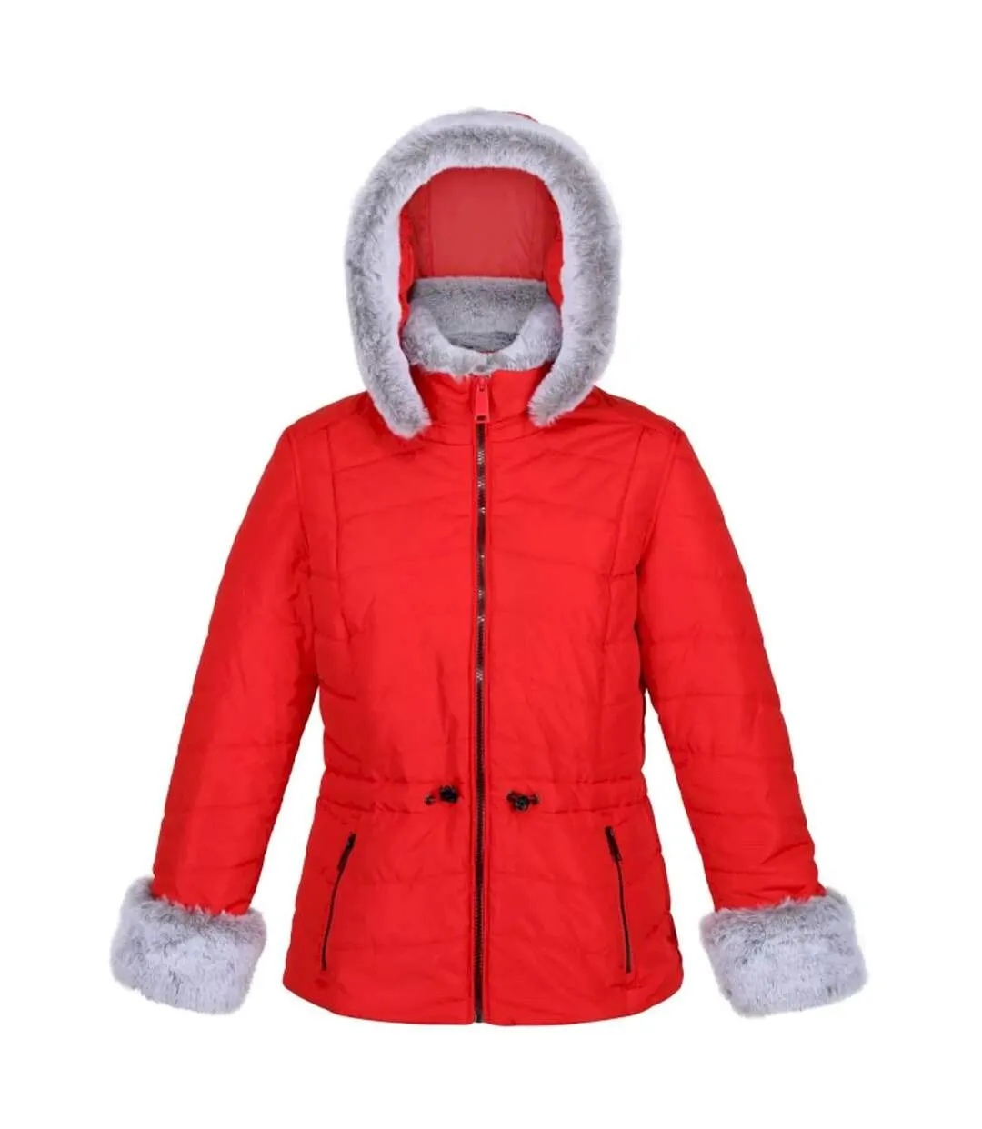 Womens/ladies willabella faux fur trim jacket code red Regatta