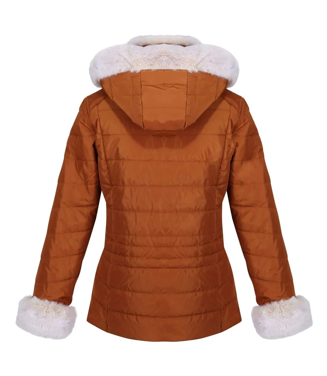 Womens/ladies willabella faux fur trim jacket sunset Regatta