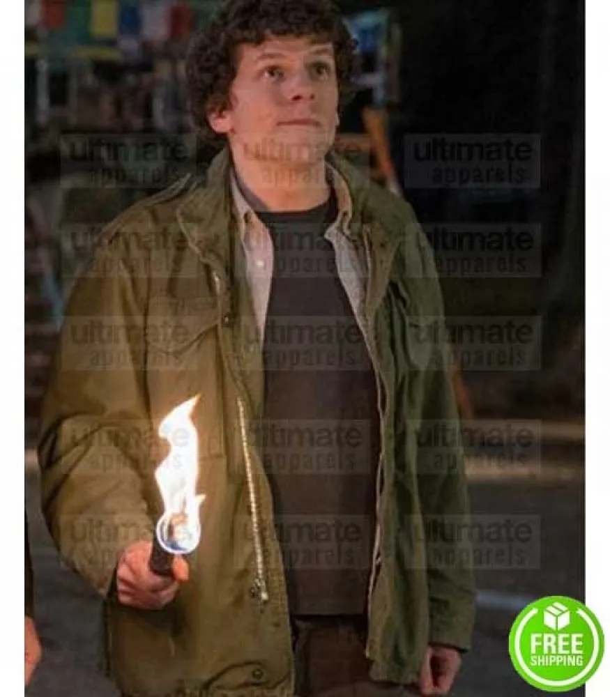 ZOMBIELAND DOUBLE TAP JESSE EISENBERG (COLUMBUS) COTTON JACKET